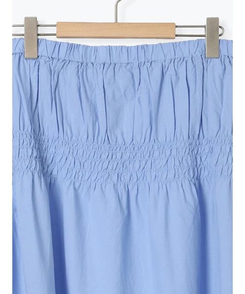 Samansa Mos2（サマンサ モスモス）の「2WAYシャーリングスカート（スカート・レディース・ブラック/オフホワイト/ブルー・F）」の15枚目の写真