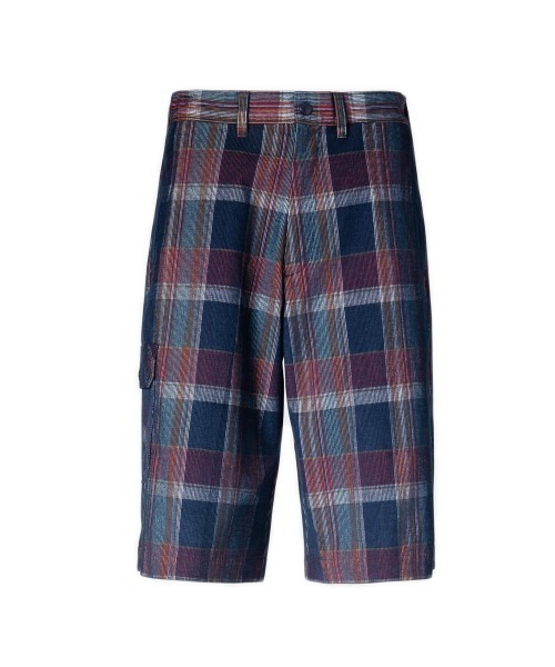 Timberland（ティンバーランド）の「Timberland TOKYO DESIGN COLLECTIVE Plaid Shorts（ティンバーランド TDC コーデュロイ プレイド ショーツ）（その他パンツ・メンズ・ダークブルー/イエロー系・30inch/32inch/34inch/36inch）」の3枚目の写真