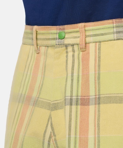 Timberland（ティンバーランド）の「Timberland TOKYO DESIGN COLLECTIVE Plaid Shorts（ティンバーランド TDC コーデュロイ プレイド ショーツ）（その他パンツ・メンズ・ダークブルー/イエロー系・30inch/32inch/34inch/36inch）」の12枚目の写真