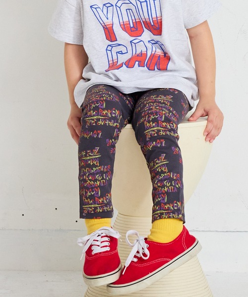 MARKEY'S（マーキーズ）の「【吸水速乾】サーマルメッシュ総柄レギンス（レギンス/スパッツ・キッズ・ブルー/チャコール/レッド/グリーン・80/90/95/100/110/120/130）」の12枚目の写真