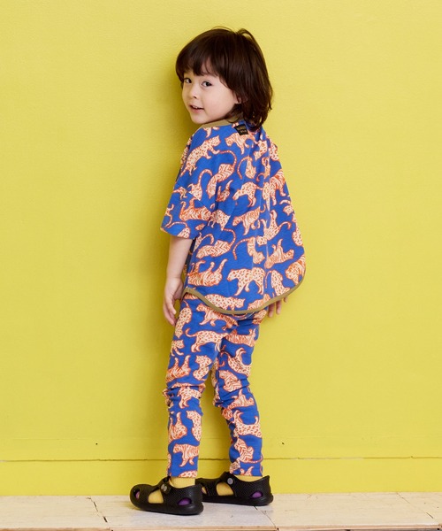 MARKEY'S（マーキーズ）の「【吸水速乾】サーマルメッシュ総柄レギンス（レギンス/スパッツ・キッズ・ブルー/チャコール/レッド/グリーン・80/90/95/100/110/120/130）」の10枚目の写真