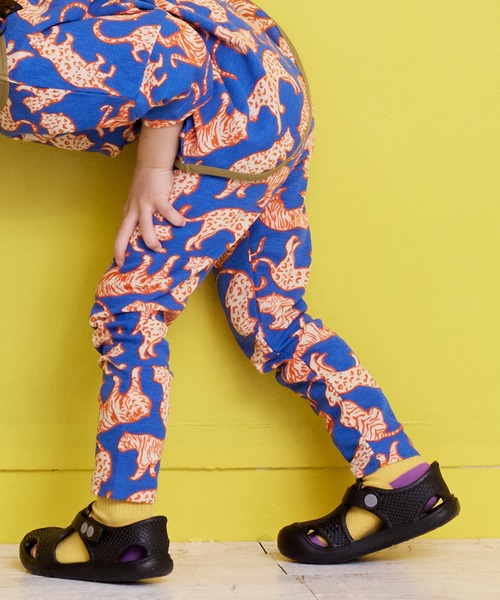 MARKEY'S（マーキーズ）の「【吸水速乾】サーマルメッシュ総柄レギンス（レギンス/スパッツ・キッズ・ブルー/チャコール/レッド/グリーン・80/90/95/100/110/120/130）」の6枚目の写真