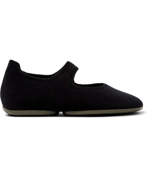 CAMPER（カンペール）の「[カンペール] RIGHT NINA / フラットシューズ（パンプス・レディース・ブラック・23.5cm/25.5cm/23.0cm/24.0cm/25.0cm/22.5cm）」の2枚目の写真