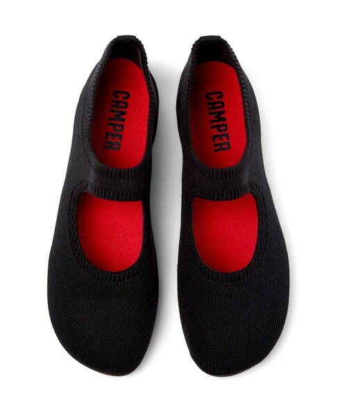 CAMPER（カンペール）の「[カンペール] RIGHT NINA / フラットシューズ（パンプス・レディース・ブラック・23.5cm/25.5cm/23.0cm/24.0cm/25.0cm/22.5cm）」の4枚目の写真