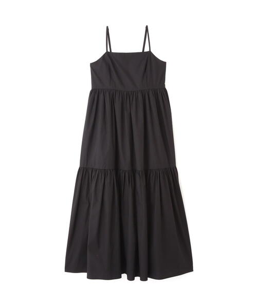 FREE'S MART(フリーズマート)の「◆ティアードキャミソールワンピース(ワンピース・レディース・ブラック/ブラウン系その他/ホワイト系その他・SMALL/MEDIUM)」の4枚目の写真