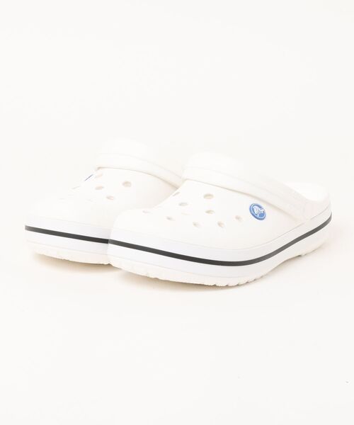 crocs(クロックス)の「crocs クロックス CROCBAND CLOG【軽量】メンズサンダル サボ(クロックバンドクロッグ) 11016(サンダル・メンズ・ブラック/グレー系その他/ホワイト/ネイビー・25.0cm/26.0cm/27.0cm/28.0cm)」の1枚目の写真
