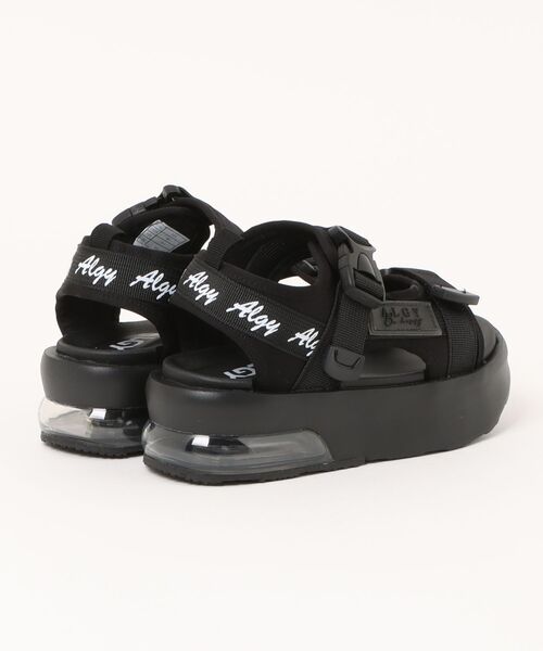 algy（アルジー）の「《ALGY》エアー底スポサン（サンダル・キッズ・ホワイト/ブラック・21.0cm/22.0cm/23.0cm/24.0cm/20.0cm）」の3枚目の写真