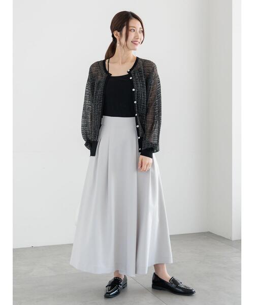 Te chichi(テチチ)の「アシメタックスカーチョ(その他パンツ・レディース・グレー/ネイビー/モカ・F)」の5枚目の写真