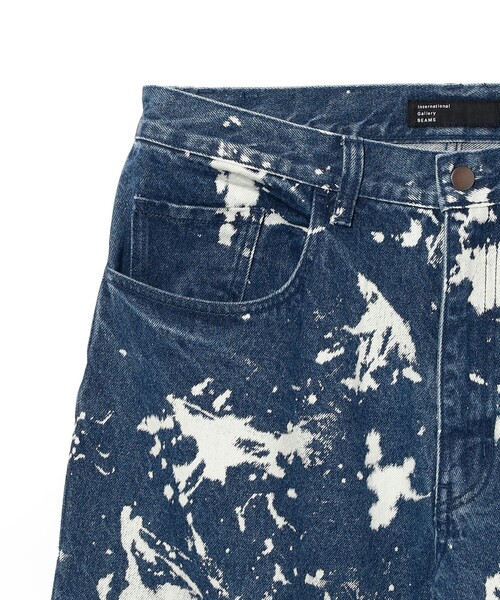 International Gallery BEAMS（インターナショナルギャラリービームス）の「ハイブリーチ 14オンス デニム パンツ（デニムパンツ・メンズ・ブルー系その他3/ブラック・LARGE/MEDIUM/SMALL）」の8枚目の写真