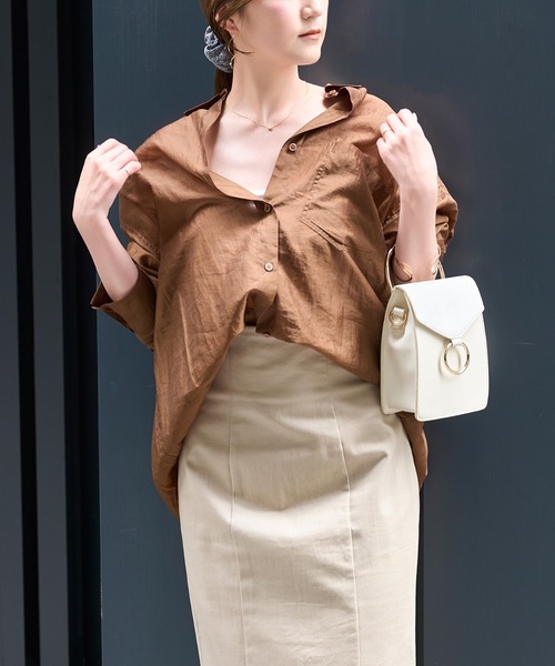 Phoebe（フィービィー）の「【金属アレルギー対応】スリークハートネックレス/全長:40cm+5cm/サージカルステンレス/ハートモチーフ（ネックレス・レディース・シルバー/イエローゴールド・FREE）」の5枚目の写真