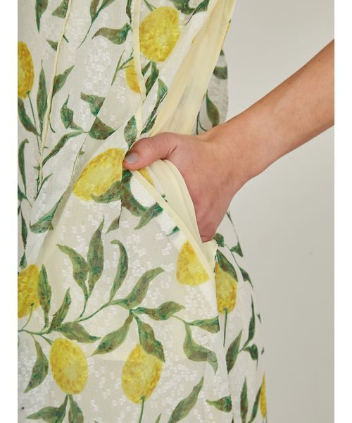 styling/(スタイリング)の「【styling/×KEITA MARUYAMA】シアージャガードワンピース(ワンピース・レディース・ネイビー/ホワイト/ブラック・1/0)」の19枚目の写真