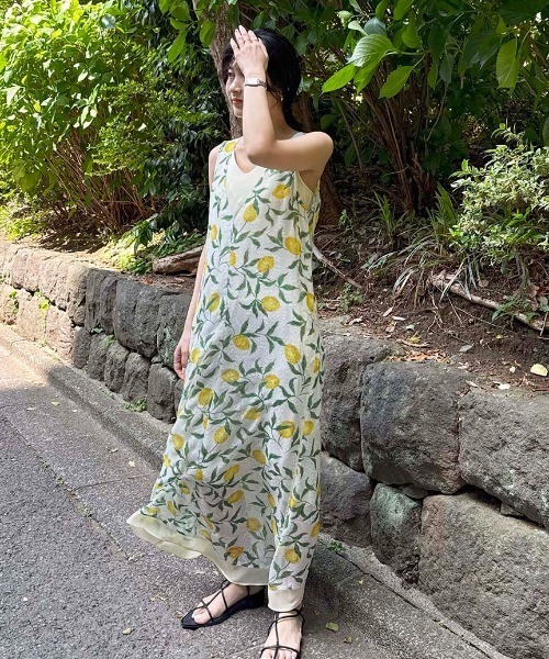 styling/(スタイリング)の「【styling/×KEITA MARUYAMA】シアージャガードワンピース(ワンピース・レディース・ネイビー/ホワイト/ブラック・1/0)」の11枚目の写真