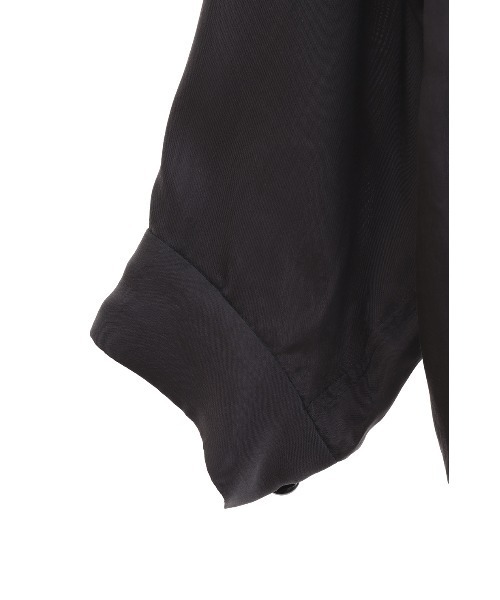 CLANE（クラネ）の「SHEER AIRY ZIP HOODIE（パーカー・レディース・ブラック/アイボリー・2/1）」の22枚目の写真