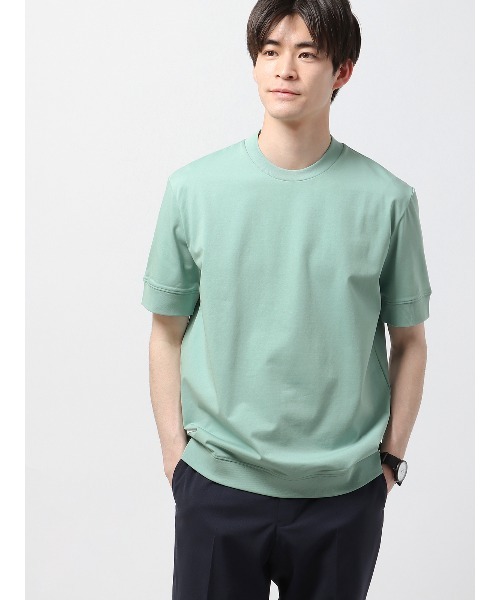 セール】オフィT 半袖Tシャツ ウォッシャブル 接触冷感 クール天竺（T