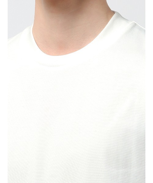 SUIT SQUARE(スーツスクエア)の「オフィT 半袖Tシャツ ウォッシャブル 接触冷感 クール天竺(Tシャツ/カットソー・メンズ・ネイビー系/ブラック系/ブルー系/グレー系/グリーン系/ベージュ系/ホワイト系・3L/M/S/LL/L)」の21枚目の写真