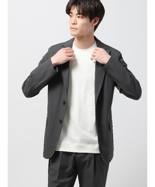 SUIT SQUARE(スーツスクエア)の「オフィT 半袖Tシャツ ウォッシャブル 接触冷感 クール天竺(Tシャツ/カットソー・メンズ・ネイビー系/ブラック系/ブルー系/グレー系/グリーン系/ベージュ系/ホワイト系・3L/M/S/LL/L)」の16枚目の写真