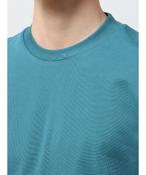 SUIT SQUARE(スーツスクエア)の「オフィT 半袖Tシャツ ウォッシャブル 接触冷感 クール天竺(Tシャツ/カットソー・メンズ・ネイビー系/ブラック系/ブルー系/グレー系/グリーン系/ベージュ系/ホワイト系・3L/M/S/LL/L)」の12枚目の写真