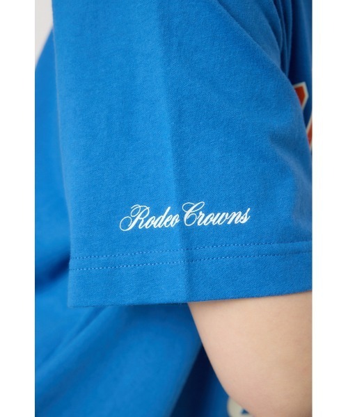 RODEO CROWNS WIDE BOWL（ロデオクラウンズワイドボウル）の「【Champion】カッレジアソートTシャツ（Tシャツ/カットソー・レディース・ホワイト/ライトグリーン/チャコールグレー/ブルー・FREE）」の19枚目の写真