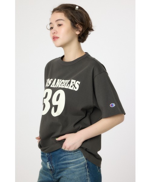 RODEO CROWNS WIDE BOWL（ロデオクラウンズワイドボウル）の「【Champion】カッレジアソートTシャツ（Tシャツ/カットソー・レディース・ホワイト/ライトグリーン/チャコールグレー/ブルー・FREE）」の14枚目の写真