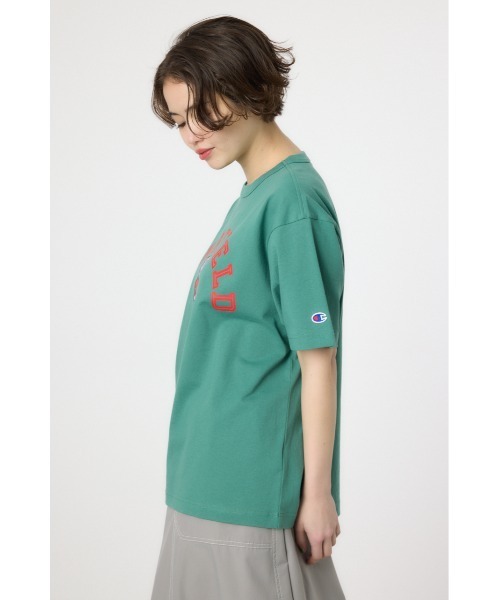 RODEO CROWNS WIDE BOWL（ロデオクラウンズワイドボウル）の「【Champion】カッレジアソートTシャツ（Tシャツ/カットソー・レディース・ホワイト/ライトグリーン/チャコールグレー/ブルー・FREE）」の8枚目の写真