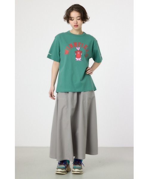 RODEO CROWNS WIDE BOWL（ロデオクラウンズワイドボウル）の「【Champion】カッレジアソートTシャツ（Tシャツ/カットソー・レディース・ホワイト/ライトグリーン/チャコールグレー/ブルー・FREE）」の6枚目の写真