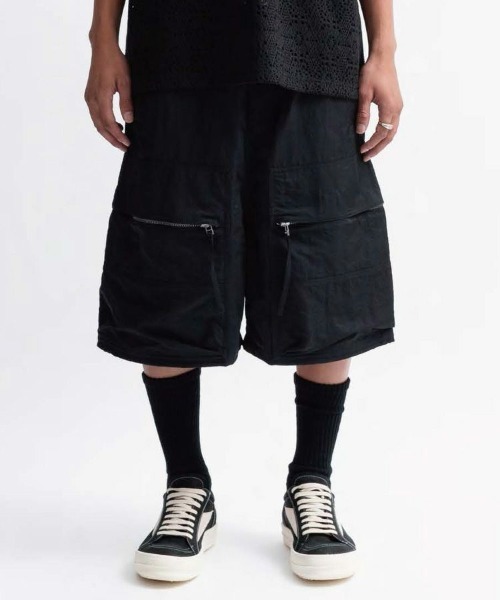 BREATH(ブレス)の「【BREATH】NEWRICH BIG CARGO SHORTS / コットンブラック [BR2(その他パンツ・メンズ・ブラック・L/M)」の10枚目の写真
