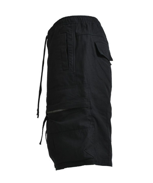 BREATH(ブレス)の「【BREATH】NEWRICH BIG CARGO SHORTS / コットンブラック [BR2(その他パンツ・メンズ・ブラック・L/M)」の4枚目の写真