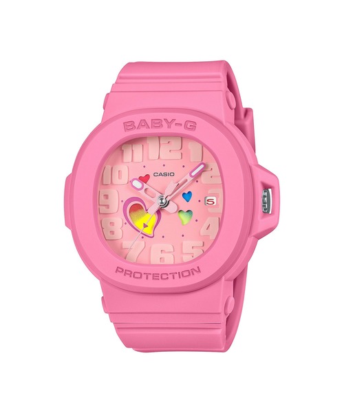 BABY-G BGA-130-4BER ピンクハート 限定カラー PLAYFUL HEARTS SERIES / BGA-10-4AJF（アナログ腕時計）｜BABY