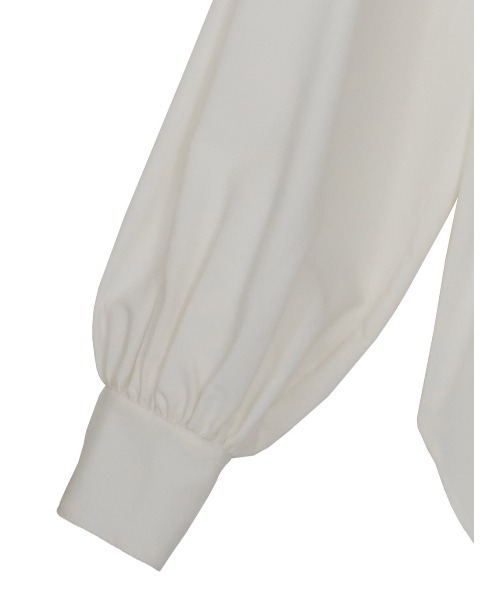 おとうふ　美品　Ameri　BLOOM SHIRRING SHIRT Ameri（アメリ）の「BLOOM SHIRRING SHIRT（シャツ/ブラウス