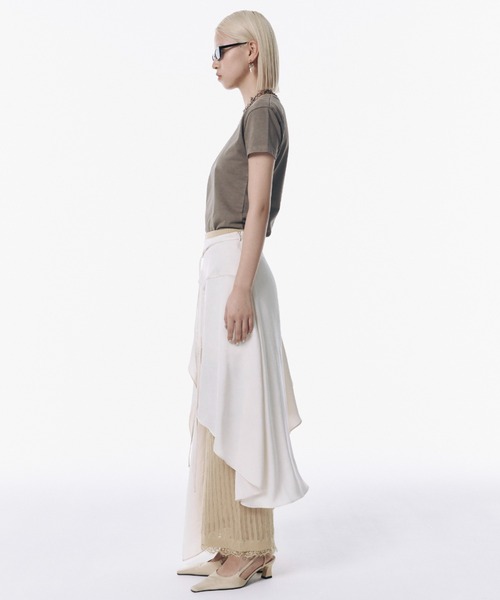 【JOSEMOON】アシンメトリーライナースカート JOSE MOON（ジョゼムーン） スカート ASYMMETRY LINER SKIRT