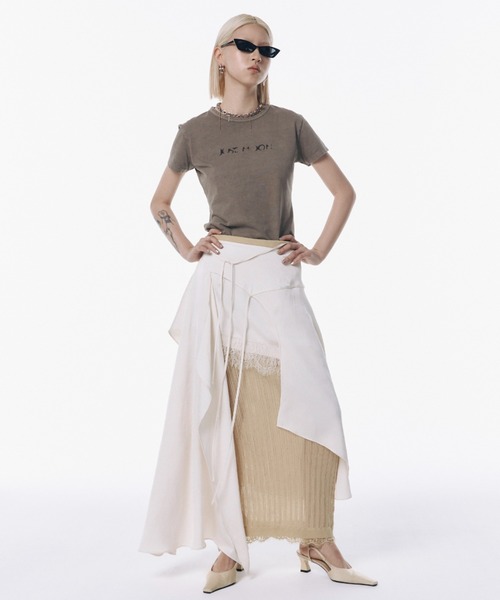ASSYMMETRY SKIRT/アシンメトリースカート（スカート）｜JOSE