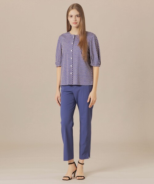 MACKINTOSH LONDON(マッキントッシュ ロンドン)の「フルダルストレッチパンツ(その他パンツ・レディース・ブルー/ブラック/ホワイト系その他・36/40/38)」の6枚目の写真