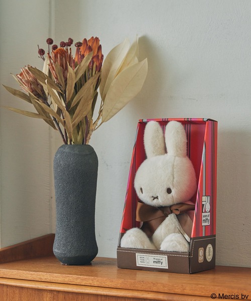 ミッフィーぬいぐるみ70周年　ボントントイズ　ギフトボックス　ブラウン　母の日 BON TON TOYS / miffy】ボントントイズ / ミッフィー 70周年記念