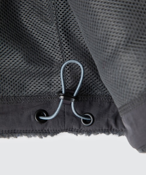 WILD THINGS（ワイルドシングス）の「ボア G-1ジャケット│BOA G-1 JACKET（ブルゾン・レディース・ネイビー/チャコール/オフホワイト/ブラック・S/M）」の5枚目の写真