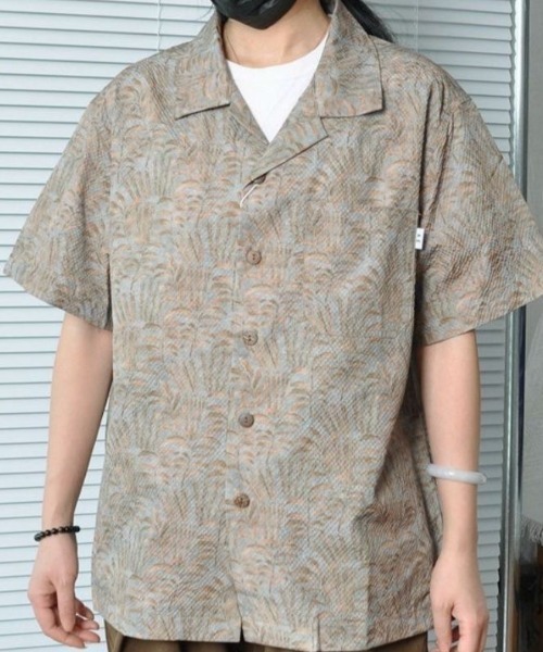 KITH ペイズリー総柄 シアサッカー セットアップ　Size S 楽天市場】【中古】KITH Floral Seersucker Shirt シアサッカー