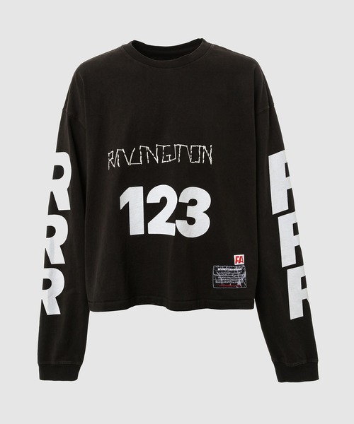 【RRR123】USO 123 CVA LS TEE / WHT /Tシャツ/要在庫確認 RRR123(トリプルアール)｜USO 123 CVA LS TEE(USO 123 CVA LS