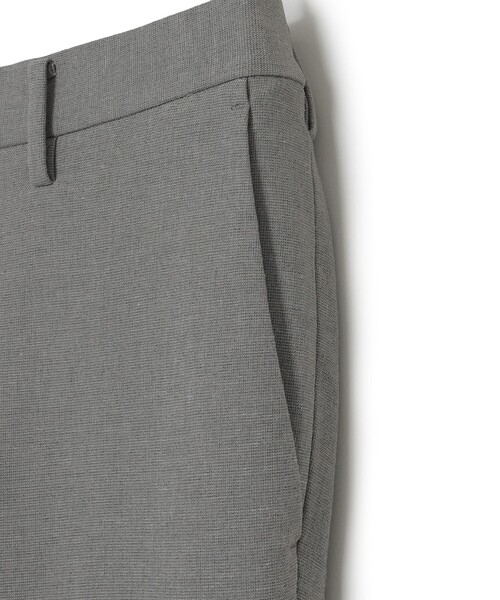 MACKINTOSH PHILOSOPHY（ﾏｯｷﾝﾄｯｼｭ ﾌｨﾛｿﾌｨｰ）の「リネンシャンブレー エラスティックパンツ（その他パンツ・メンズ・ベージュ系その他3/ダークネイビー/ライトグレー・40/38/42）」の5枚目の写真