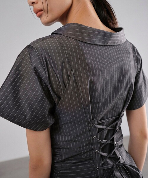 セール】ウエストタイシャツ｜ウォッシャブル/半袖/秋服（シャツ