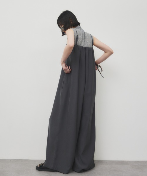HANNE キャミワイドオールインワン HANNE オールインワン キャミワイドオールインワン レディース