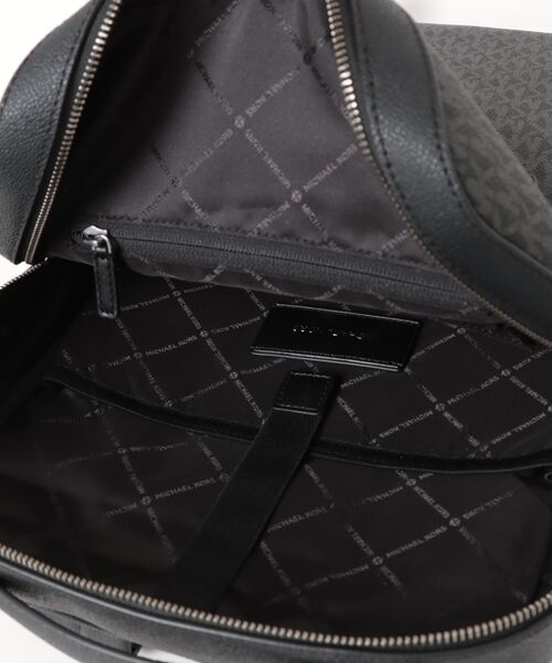MICHAEL KORS マイケルコース ブラック レザーバックパック BEX(ベックス) ペブルレザー バックパック ミディアム | バック