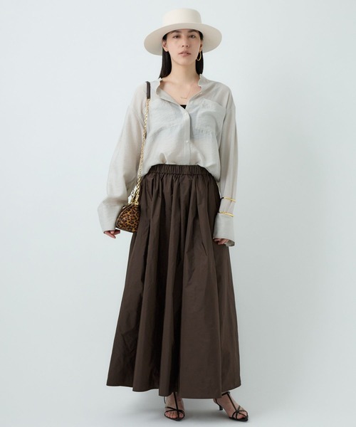 セール】Chaos(カオス)/フェインシルクシャツ（シャツ/ブラウス