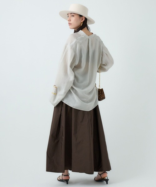 セール】Chaos(カオス)/フェインシルクシャツ（シャツ/ブラウス