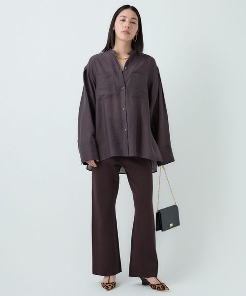 Chaos(カオス)/フェインシルクシャツ（シャツ/ブラウス）｜Chaos