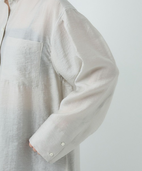 Chaos フェインシルクシャツ2025Autumn Collection Chaos フェイン