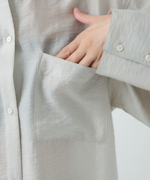 セール】Chaos(カオス)/フェインシルクシャツ（シャツ/ブラウス