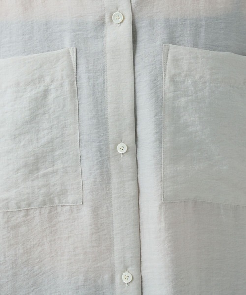 セール】Chaos(カオス)/フェインシルクシャツ（シャツ/ブラウス