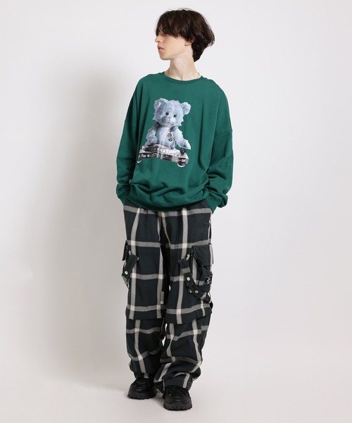 MILKBOY（ミルクボーイ）の「DJ BEAR スウェット（スウェット・レディース・C/A/B・M/L）」の12枚目の写真