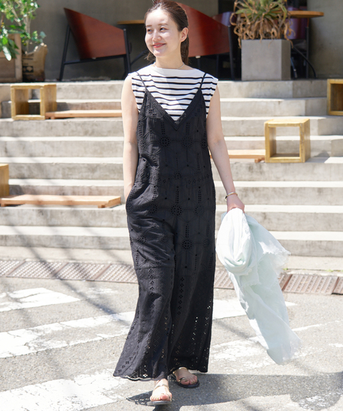 IENA（イエナ）の「《WEB限定/追加6》レースオールインワン（ワンピース・レディース・ブラック・38/36）」の14枚目の写真