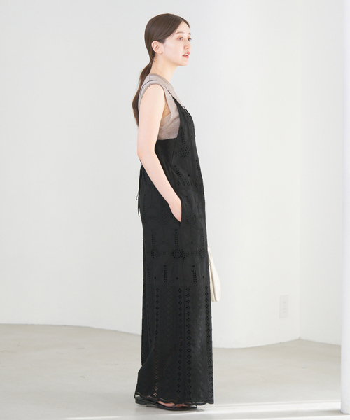 IENA（イエナ）の「《WEB限定/追加6》レースオールインワン（ワンピース・レディース・ブラック・38/36）」の17枚目の写真