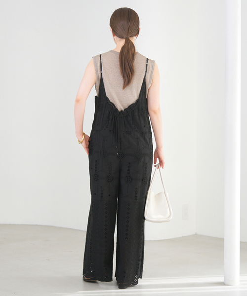 IENA（イエナ）の「《WEB限定/追加6》レースオールインワン（ワンピース・レディース・ブラック・38/36）」の18枚目の写真